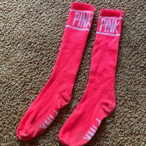 PINK High Socks (Hot Pink)